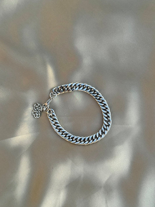Pulseira Corrente Aço Inoxidável 9 MM