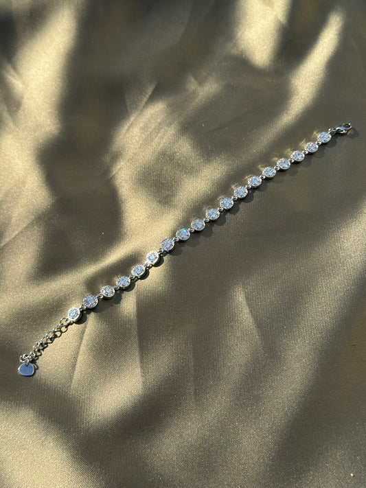 Pulseira Aço Inoxidável Diamond Line